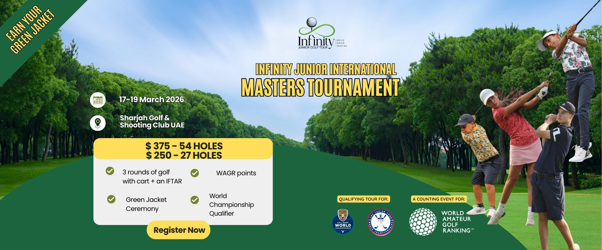 Infinity Masters WAGR Event